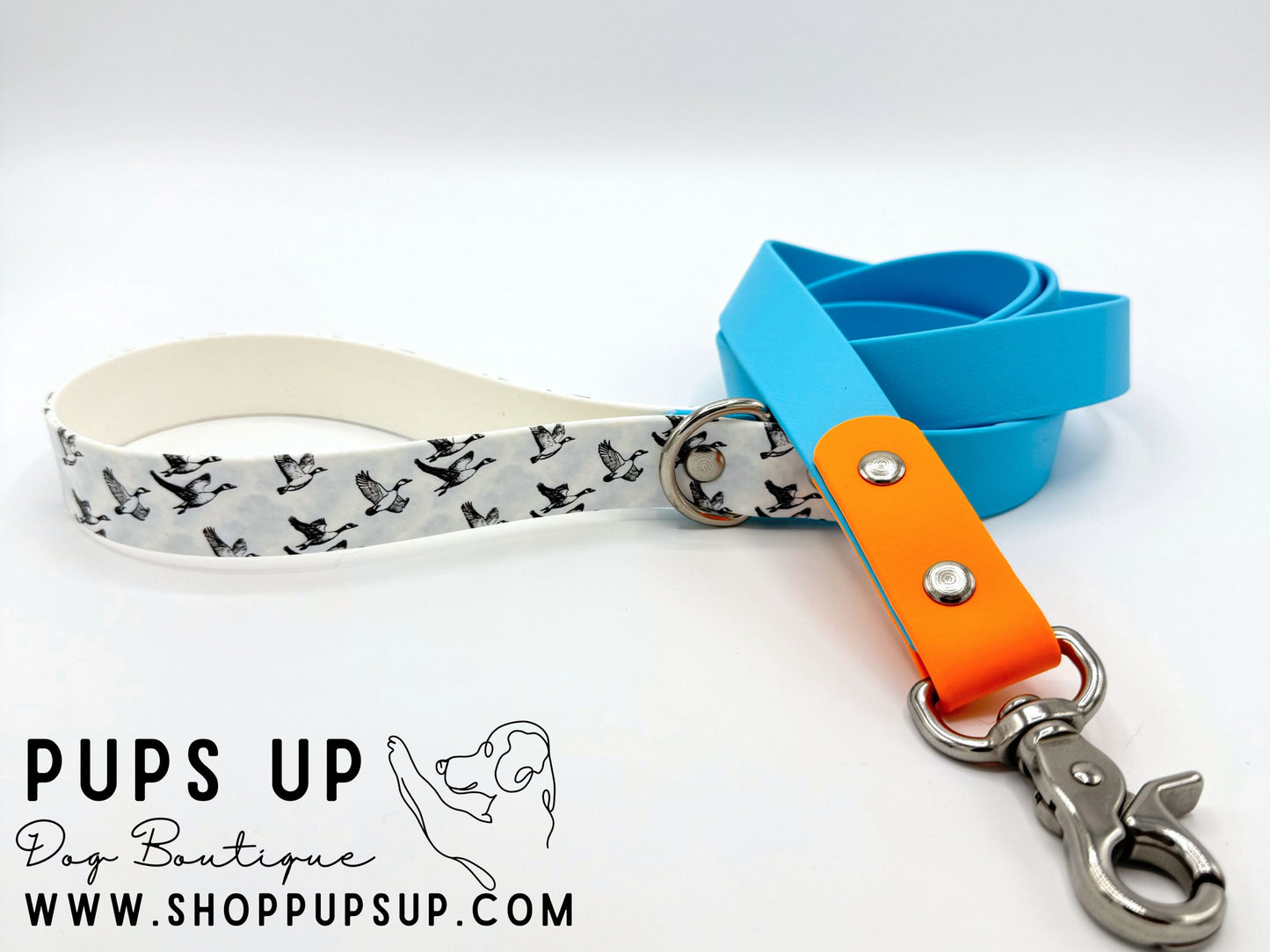 2" Canadian Geese Collar & Leash Set