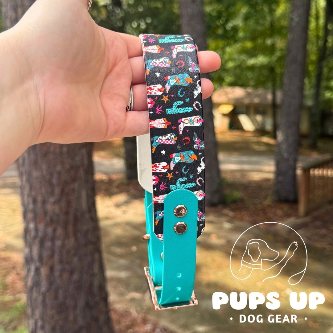 1.5" Tapered Cowgirl Boots Collar