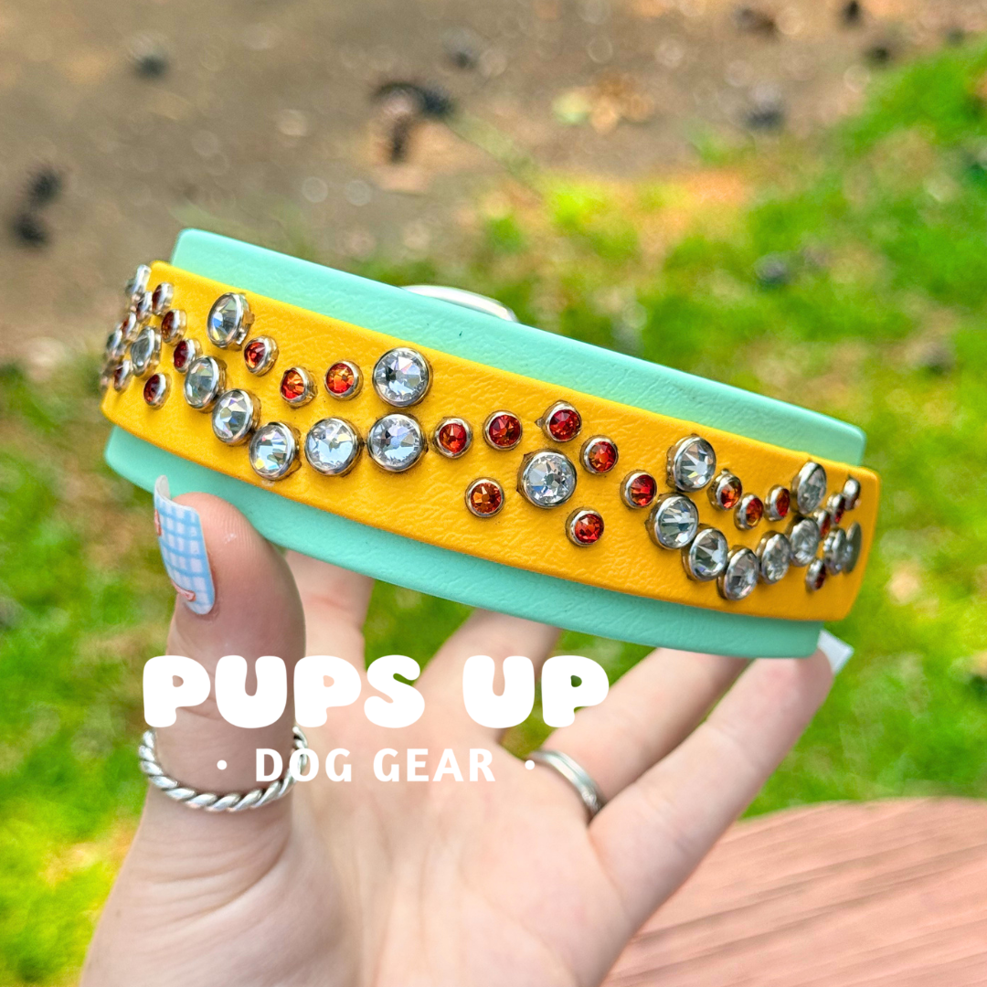 PREMADE 1.5" Crystal Collar