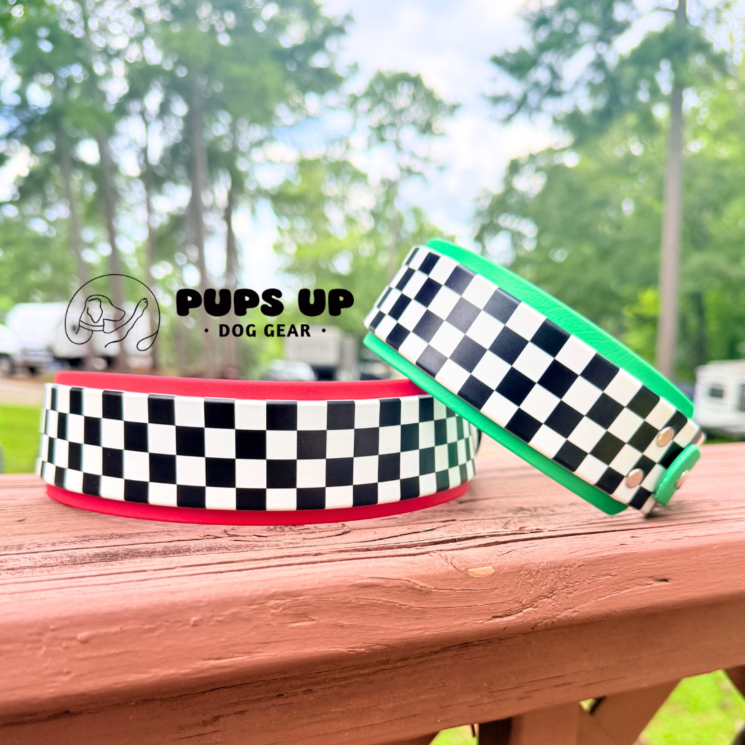 PREMADE 2" Checker Collar
