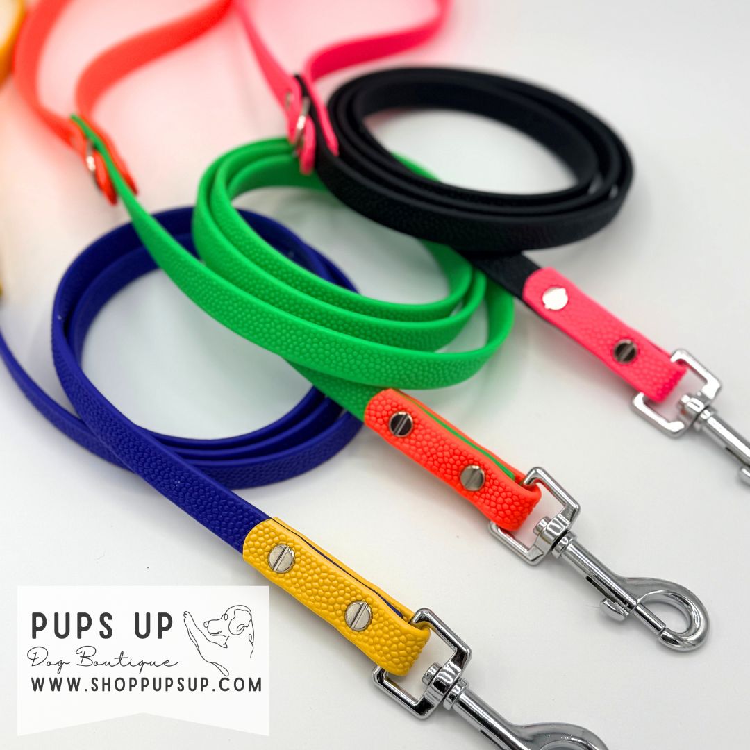 Two Toned Pebble Grip Leash