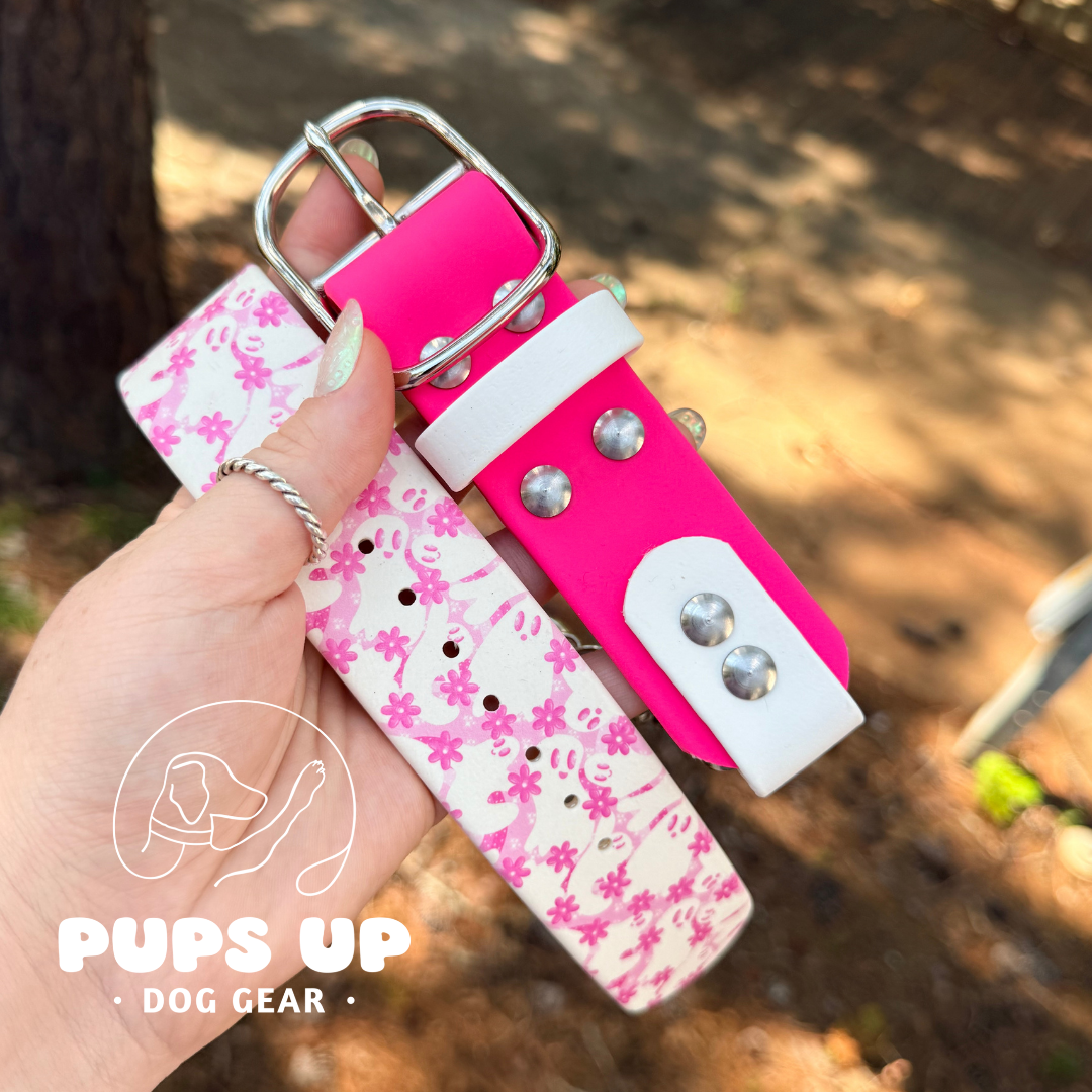 PREMADE 1.5" Pink Ghost Martingale