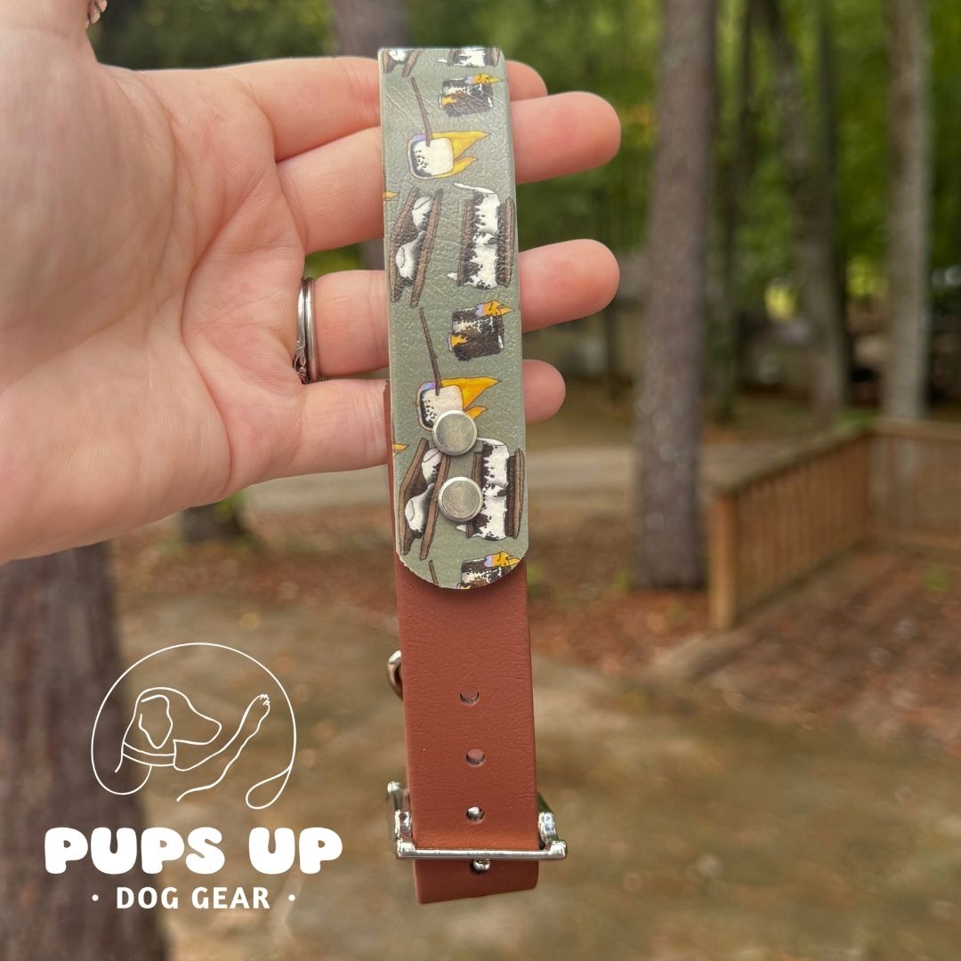 1" Smores Solid Accent Collar