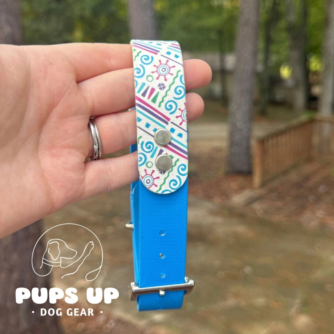 1" Surfs Up Solid Accent Collar