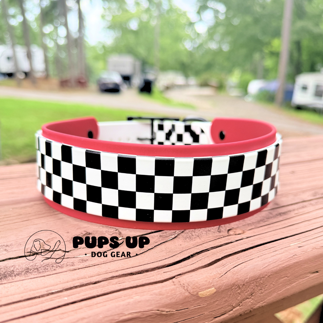 PREMADE 2" Checker Collar