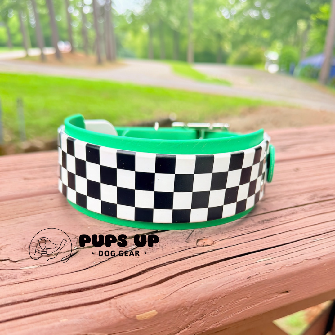 PREMADE 2" Checker Collar