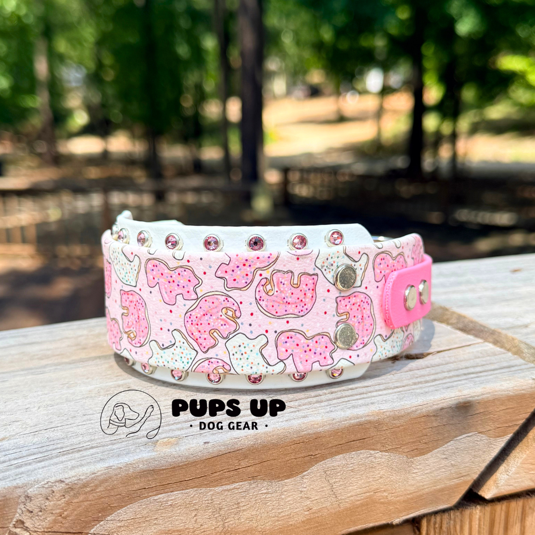 PREMADE 2" Crystal Collar