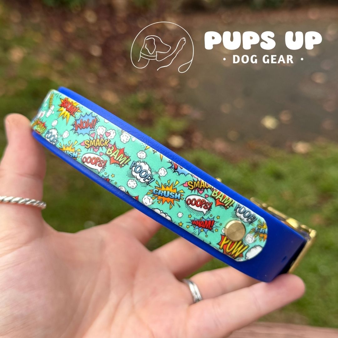 1" w/ Overlay Mint Comic Pop Collar