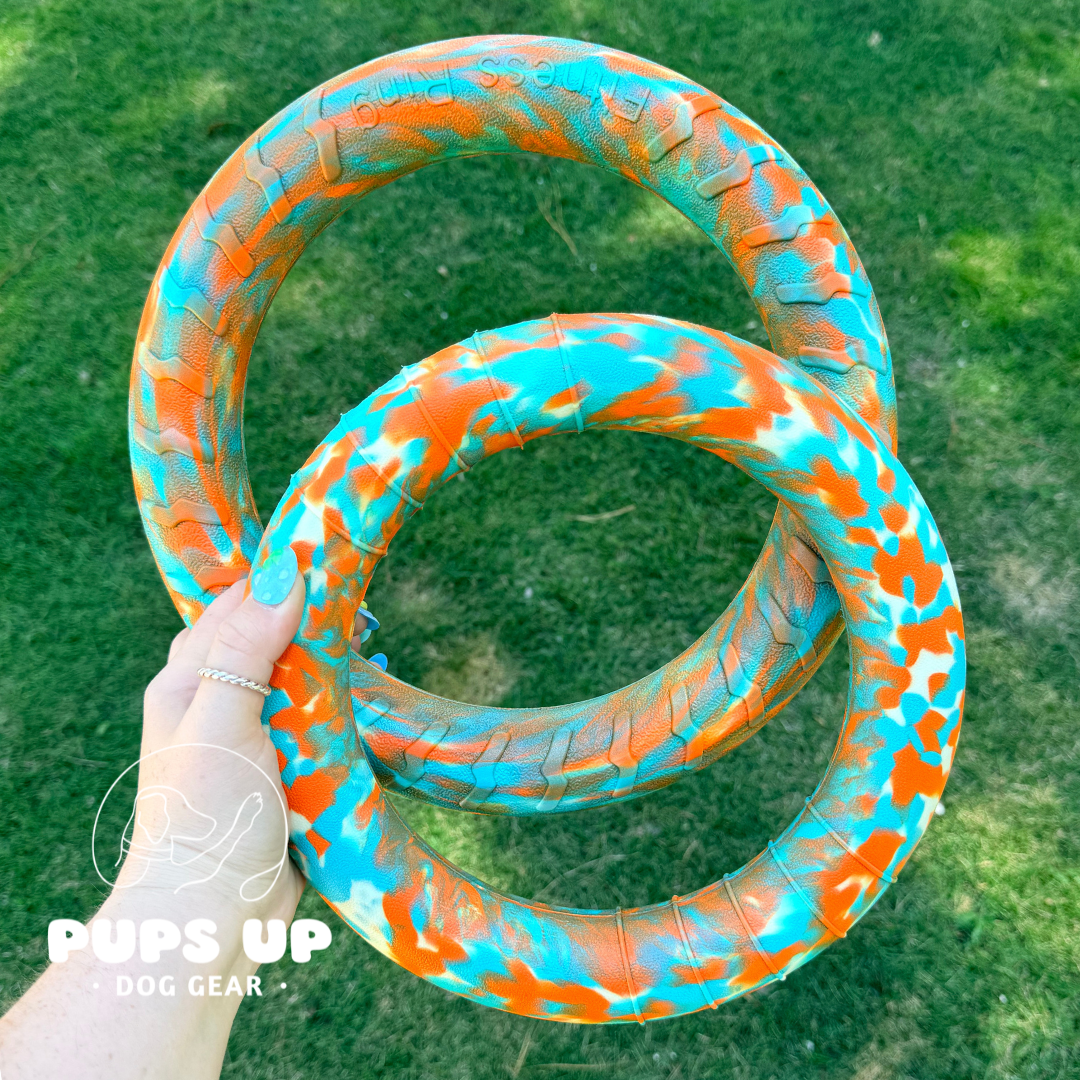 Tangerine Splash Glow Ring