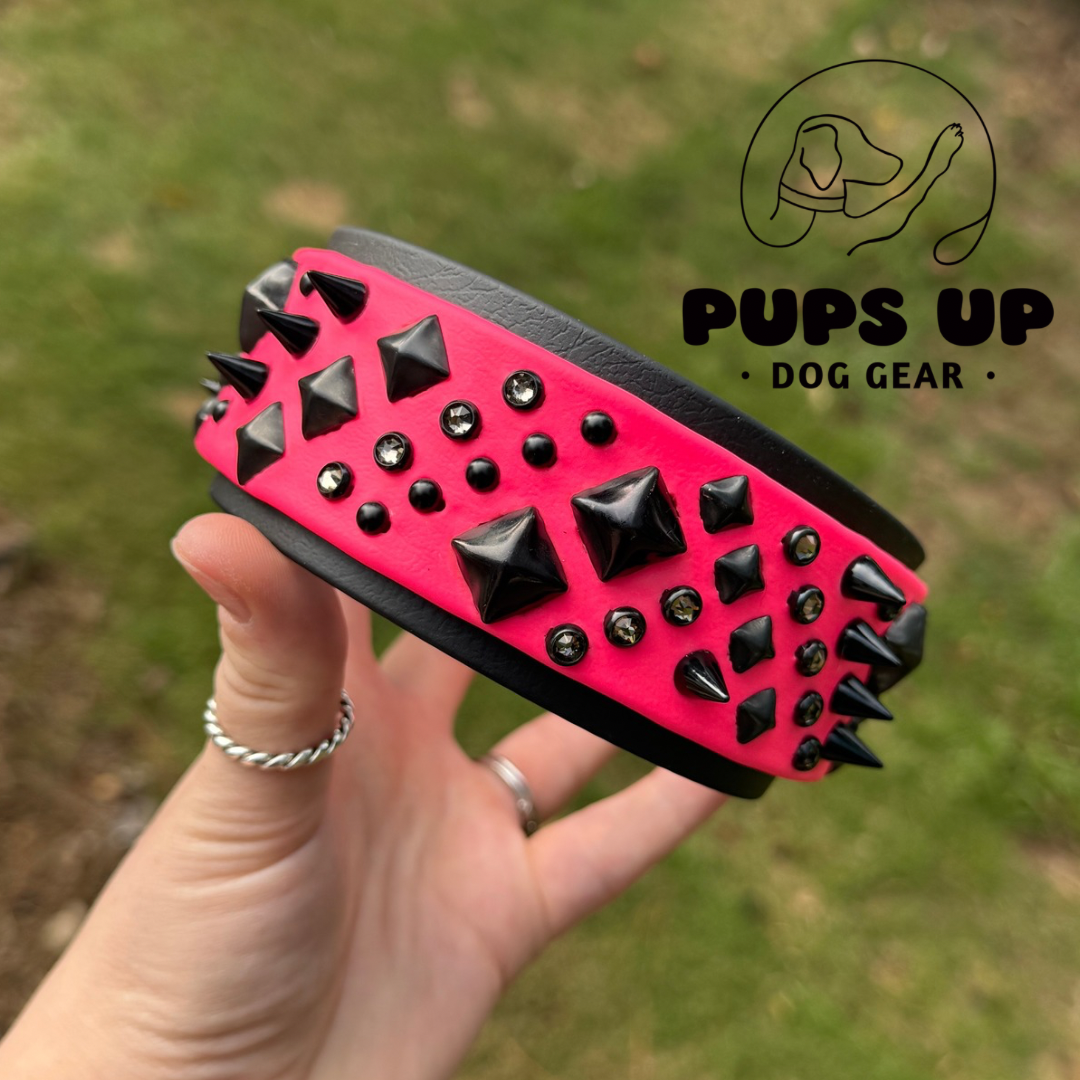 2” Specialty Collar - Studs, Pyramids, Spots, Spikes & Crystals