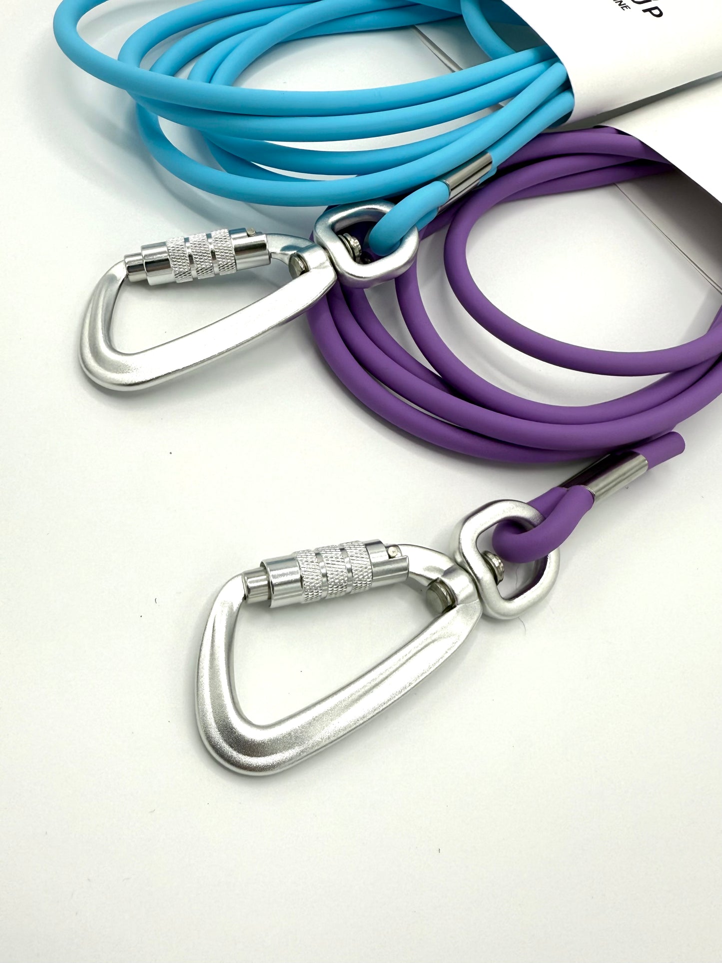1/4" Biothane Rope Long Line with Aluminum Carabiner