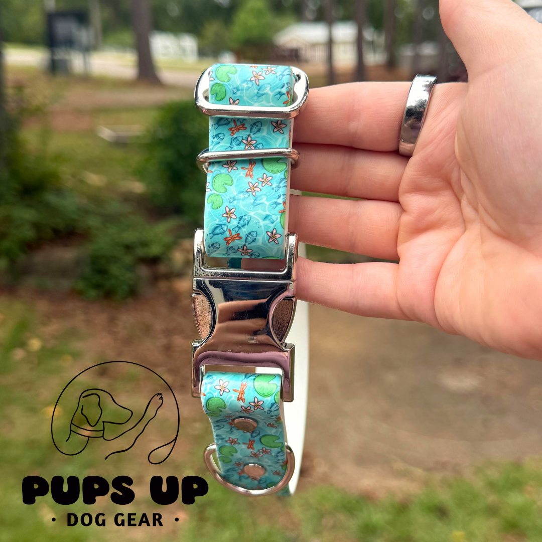 PREMADE 1" Lily Pad Quick Release Collar