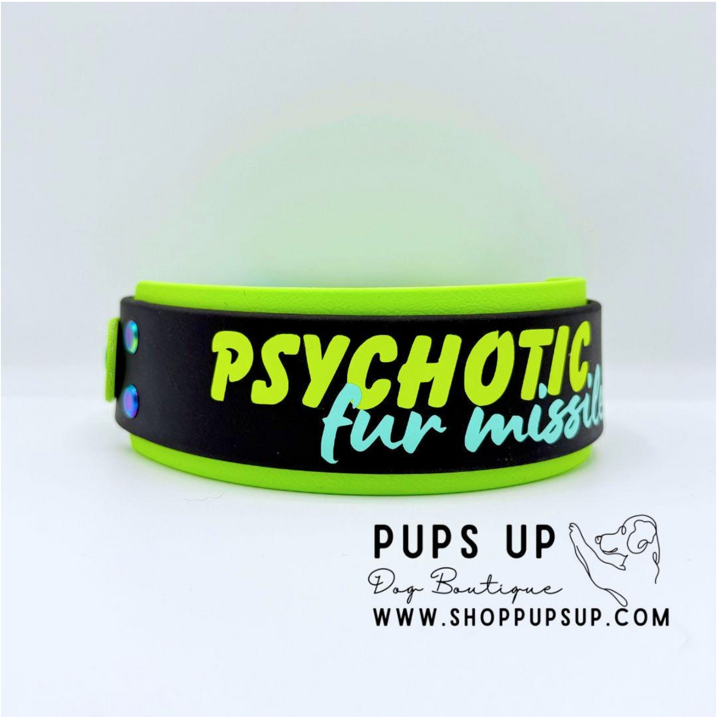 2" Psychotic Fur Missle Collar
